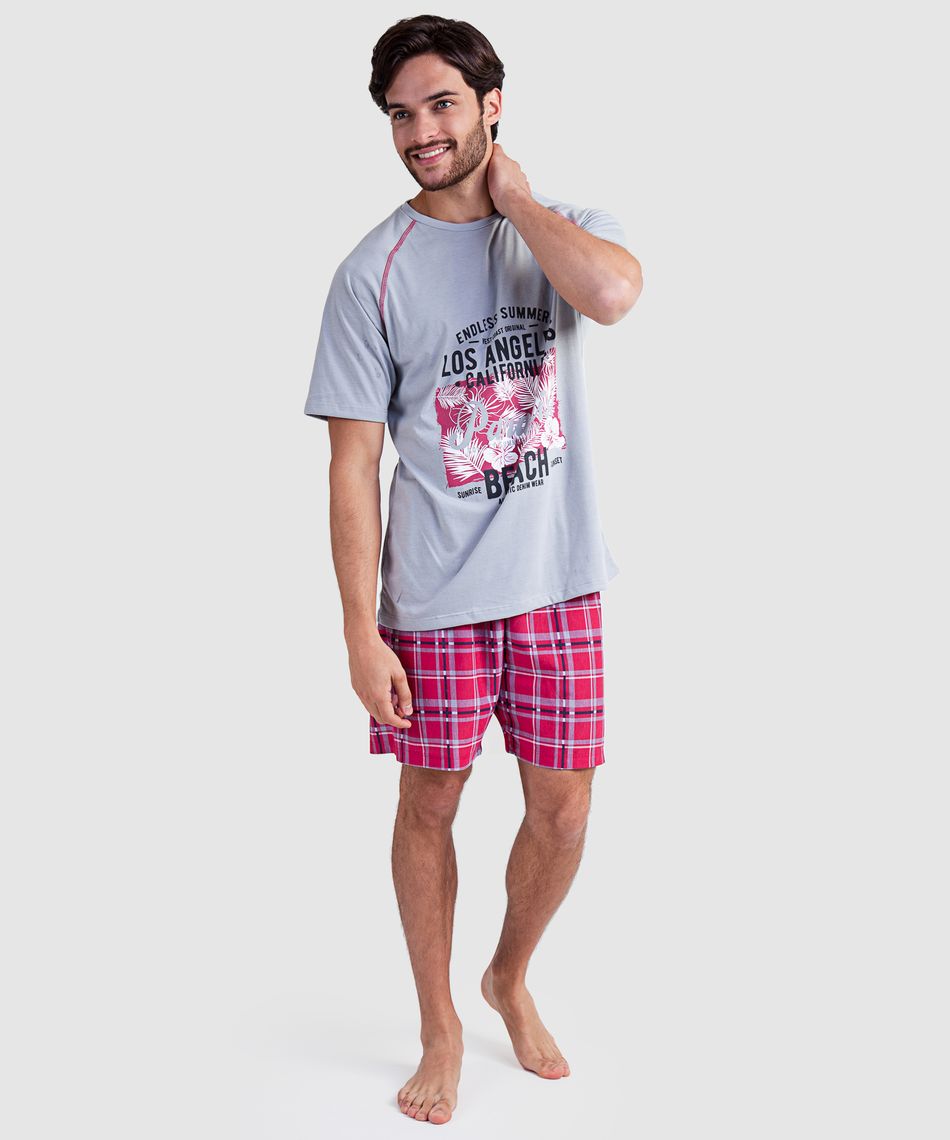 pijama 2 piezas hombre